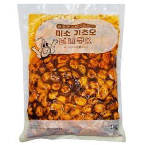 아삭아삭 미소가츠오 닌니쿠 된장마늘절임 1kg