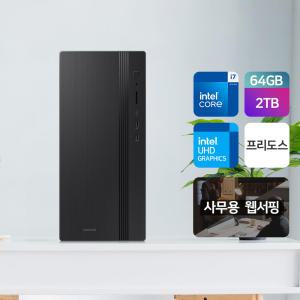 삼성 컴퓨터 DM500TGZ-AD7A 인텔 14세대 i7 64GB SSD 2TB 도스 -ict