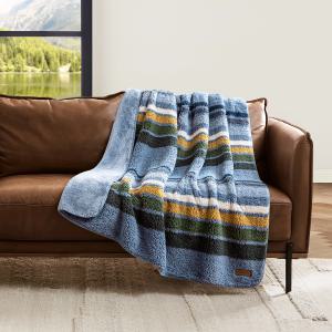 코스트코 Pendleton 셔파 담요 127x177cm - 스톤레이크 부드럽고 따뜻한