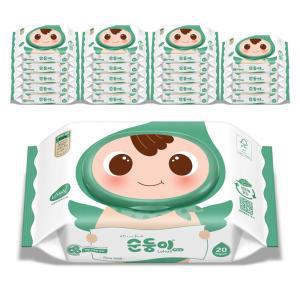 순둥이 로하스 아기물티슈 캡형