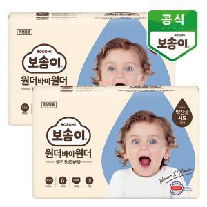 보솜이 원더 바이 원더 팬티 점보 남아 18개입x2팩