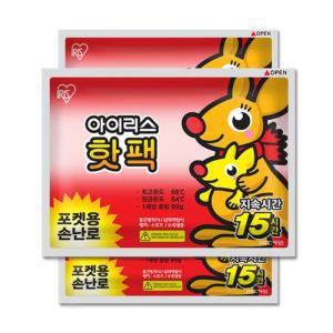 메온셀 아이리스 포켓용 캥거루 핫팩 손난로 80g 100매