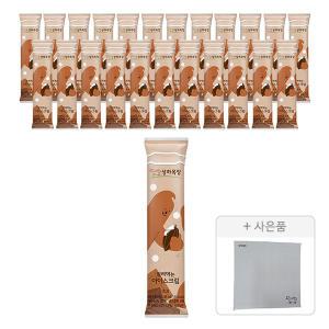 상하목장 얼려먹는 아이스크림, 초코, 85ml, 24개 + 증정(아이스크림 디저트 매트, 1개)