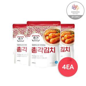 [종가집] 총각김치 400g x 4 종가