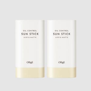 오브제 오일 컨트롤 노세범 선스틱 18g 2개 SPF 50+ / PA++++