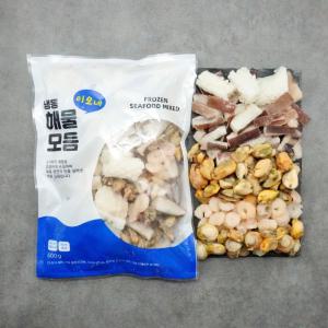 [고등어청년] 냉동 해물모듬 600g x4팩 (2.4kg)