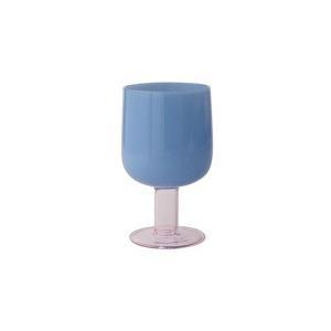 [엑스투](대구신세계)[1월입고]Amabro 아마브로 Two Tone Wine Glass 투 톤 와인 글라스 블루/핑크