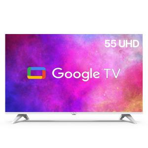 와사비망고 55인치 4K UHD TV 구글3.0 OS 스마트TV 1등급 UGP552 와글와글플레이 화이트