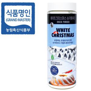 강봉석 화이트 크리스마스 슈가파우더 250g / 대한민국 조청 식품명인 베이킹파우더 / 100% 우리쌀로 만든 조청당함유