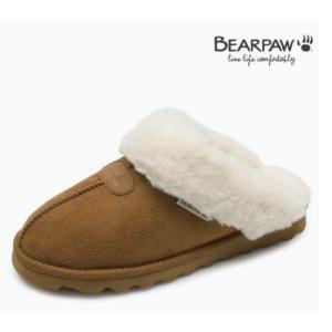 [베어파우](광주신세계)(BEARPAW) HELEN 여성 양털 슬리퍼 (K2765002PD-W)