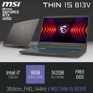 ⓒ MSI 씬 15 B13VE i7-13620H 16GB 512GB / 편집 고성능 게임 포토샵 노트북