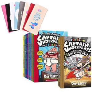 멀티파우치 Captain Underpants 캡틴 언더팬츠 전집 14권 빤스맨 영어원서 스콜