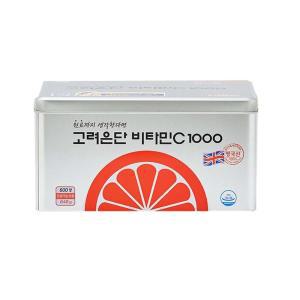 고려은단 비타민C1000 1080mg 600정 20개월분 쇼핑백 sf