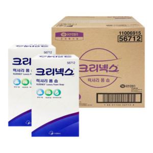 [OM mall] 56712 크리넥스 럭셔리 폼 숍 1000ml x 6개