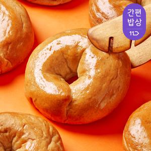 [통통베이글] 국산 통밀로 만든 통밀 베이글 80g X 6개입