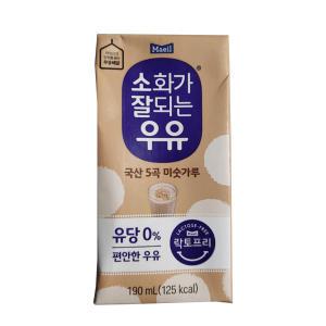 매일 소화가잘되는우유 미숫가루 멸균 190ml 24팩