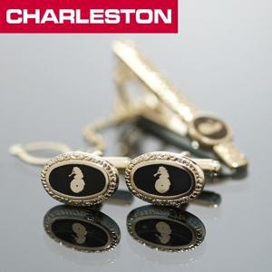 카우스버튼 찰스톤 넥타이핀 커프스버튼(CUFFLINKS) 세트 TJS-0765785