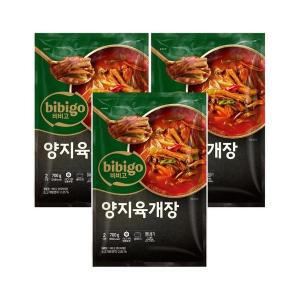 [CJ제일제당](냉동)비비고 양지육개장 700g x3개