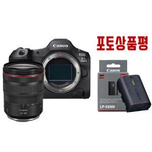 (컴온탑) 캐논 정품 EOS R5 Mark II + RF 24-105mm F4L IS USM KIT (재고보유) + 포토리뷰 정품배터리 LP-E6NH