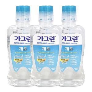 [가그린] 제로 구강청결제 250ml X 3개