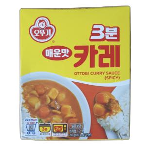 오뚜기 3분 카레 매운맛 200g x 24개