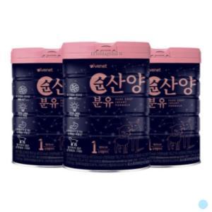 아이배냇 컨피던트 아기 순산양분유 1단계 800g X3캔