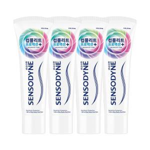 센소다인 컴플리트 프로텍션 플러스 치약 100g, 4개