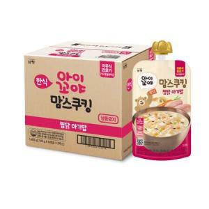 아이꼬야 맘스쿠킹 유아용 이유식 찜닭 아기밥 (15개월부터) 140g 10입