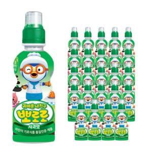 팔도 뽀로로 사과맛 235ml x24개 유아 어린이음료