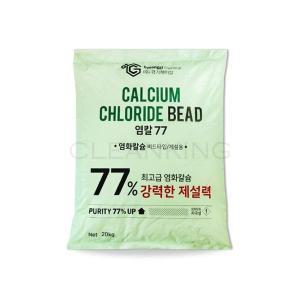 경기케미칼 국산 제설제 저부식 제설용 염화칼슘 77% 20kg