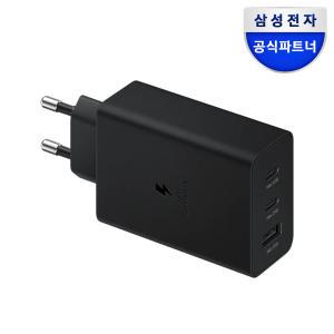 삼성 정품 65W 트리오 포트 PD 충전기 어댑터 (케이블 미포함) 스마트폰 충전기 EP-T6530N