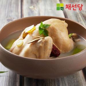 [NS홈쇼핑][채선당] 국내산 닭으로 만든 인삼삼계탕 1kg x 4[33240109]