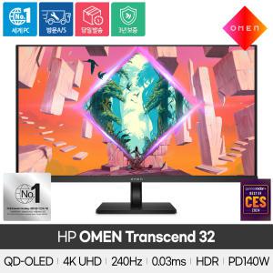 HP OMEN Transcend 32 QD-OLED/4K UHD/240Hz/32인치 게이밍 모니터