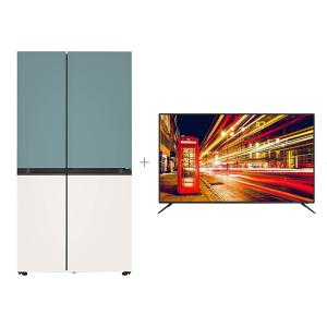 엘지 832L 냉장고+엘지 55인치 TV 렌탈 S834MTE20+OLED55B4K (S) 상품권 당일 지급