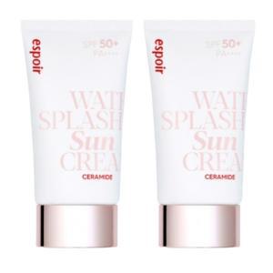 에스쁘아 워터 스플래쉬 세라마이드 선크림 SPF50+ PA++++ 60ml 2개 /sj