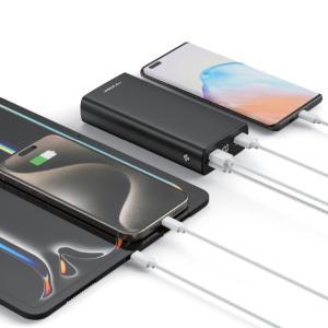 로랜텍 대용량 콰트로 4포트 LCD 잔량표시 고속충전 20000mAh (보조배터리 3)