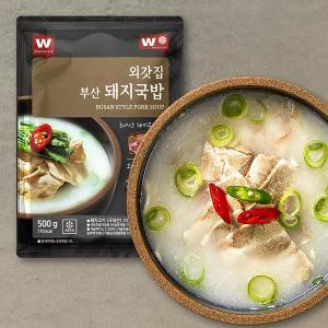 [기타][외갓집] 부산 돼지국밥 500g X 2팩