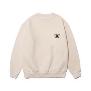 [기모] York Symbol Sweat Shirt Ivory