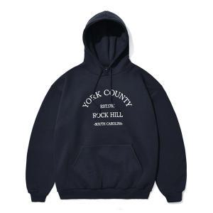 [기모] York County Hoodie Navy