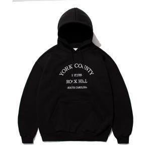 [기모] York County Hoodie Black