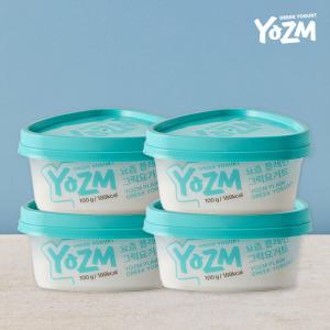 [G][YOZM] 요즘 플레인 그릭요거트 100G 4개