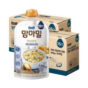 맘마밀 안심밥상 소불고기가지 140g 20팩