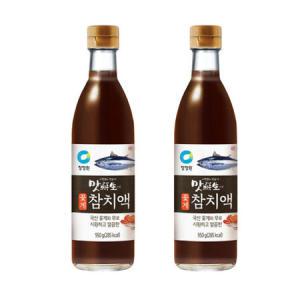 청정원 맛선생 꽃게 참치액 950g x 2개