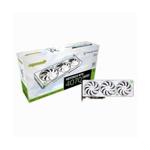 MANLi 지포스 RTX 4070 SUPER Polar Fox D6X 12GB TRIPLE FAN White 인텍앤컴퍼니