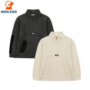 NEPA KIDS 네파키즈 스토우맨 플리스 하프짚 탑 KJF5307