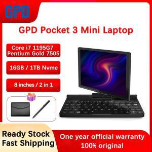 정식발매 산업용 미니pc 고사양 GPD 포켓 3 미니 노트북, 8 인치 인텔 펜티엄 골드 7505 16GB SSD 모듈러,