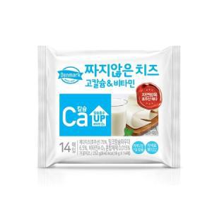 덴마크 짜지않은 치즈 고칼슘 비타민 252g x 10 간편한 맛있는 영양 간식 안주