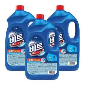 비트 딥클린 겸용 액체세제 4L x 3