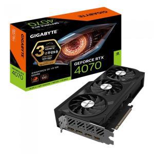 -GIGABYTE 지포스 RTX 4070 WINDFORCE OC V2 D6 12GB 제이씨현-