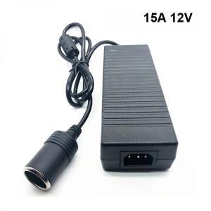 12V아답터 직류전원장치 모니터 자동차 전원 어댑터 컨버터 변환 AC DC 110V/ 220V ~ 12V 15A 공급 라이터